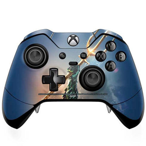 DC Comics Aquaman Movie Poster Trident Xbox One Elite Controller Skin