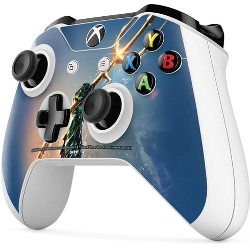 DC Comics Aquaman Movie Poster Trident Xbox One S Controller Skin