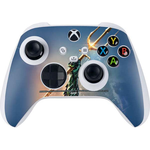 DC Comics Aquaman Movie Poster Trident Xbox Series S Controller Skin