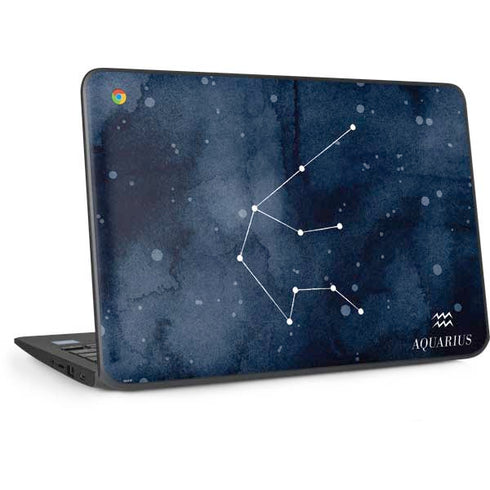 Aquarius Constellation HP Chromebook Skin