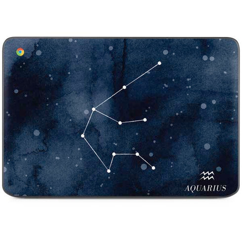 Aquarius Constellation HP Chromebook Skin