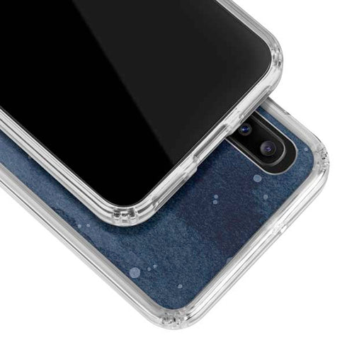 Aquarius Constellation Galaxy A20 Clear Case