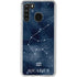 Aquarius Constellation Galaxy A21 Clear Case
