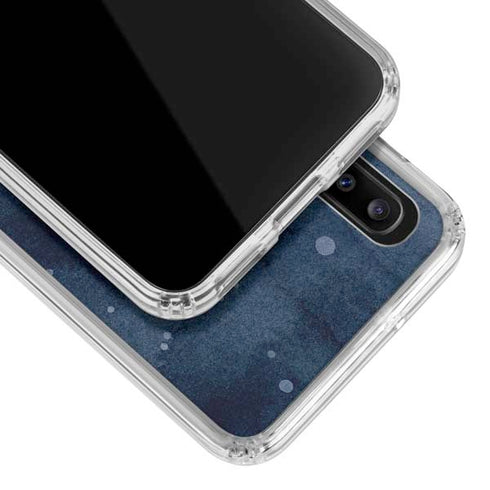 Aquarius Constellation Galaxy A30 Clear Case