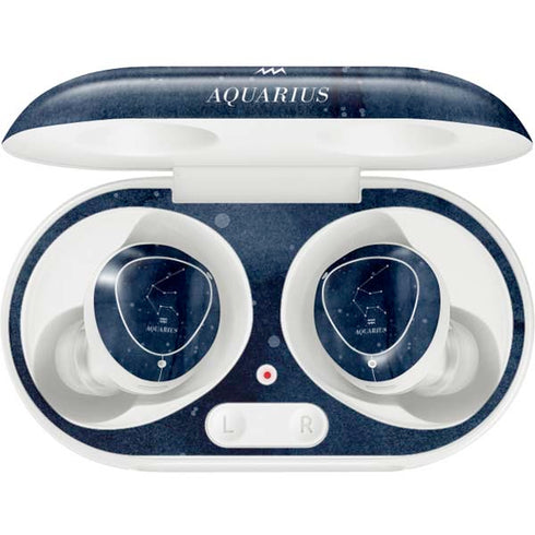 Aquarius Constellation Galaxy Buds Plus Skin