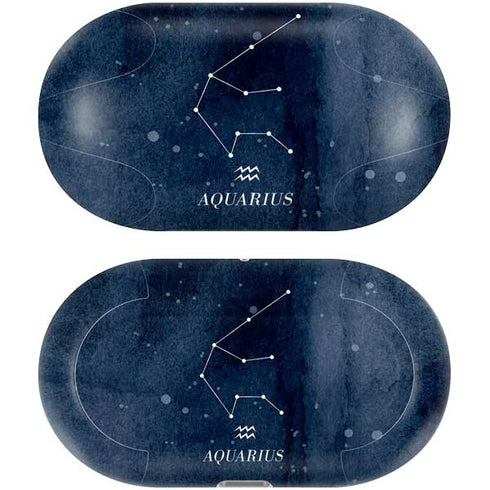 Aquarius Constellation Galaxy Buds Plus Skin
