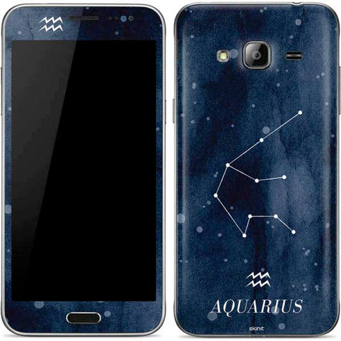 Aquarius Constellation Galaxy J3 Skin