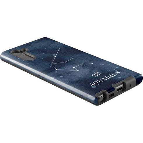 Aquarius Constellation Galaxy Note 10 Pro Case