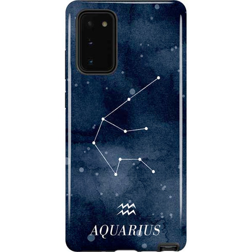 Aquarius Constellation Galaxy Note20 5G Pro Case