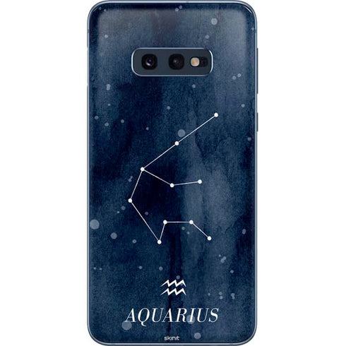Aquarius Constellation Galaxy S10e Skin