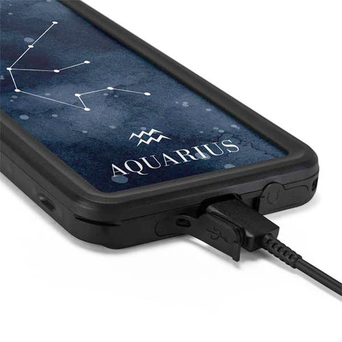 Aquarius Constellation Galaxy S20 Plus Waterproof Case