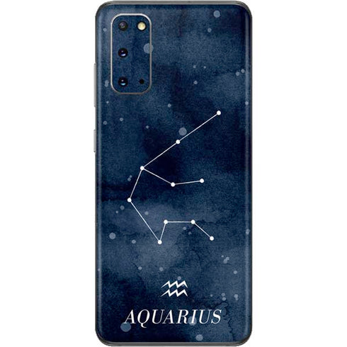 Aquarius Constellation Galaxy S20 Skin