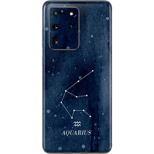 Aquarius Constellation Galaxy S20 Ultra 5G Skin