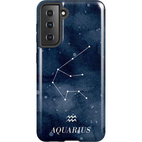 Aquarius Constellation Galaxy S21 5G Pro Case