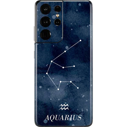 Aquarius Constellation Galaxy S21 Ultra 5G Skin