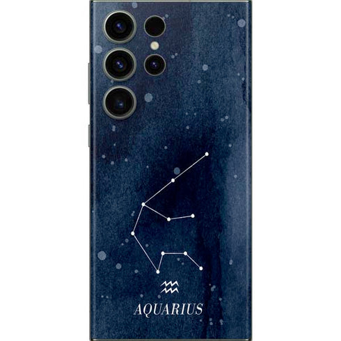 Aquarius Constellation Galaxy S23 Ultra Skin
