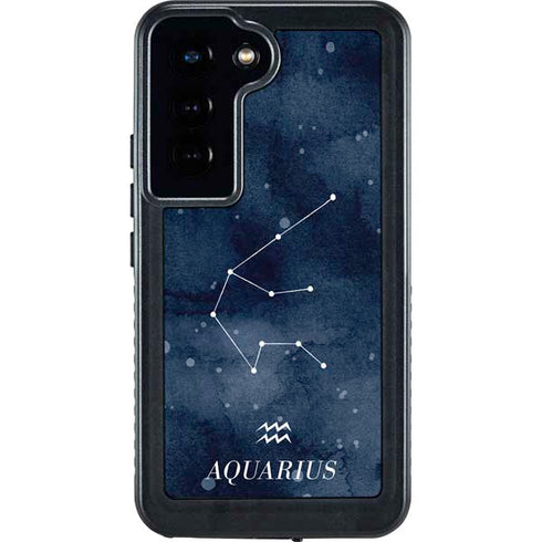 Aquarius Constellation Galaxy S23 Waterproof Case