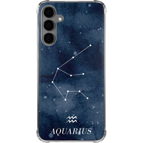 Aquarius Constellation Galaxy S24 Plus Clear Case