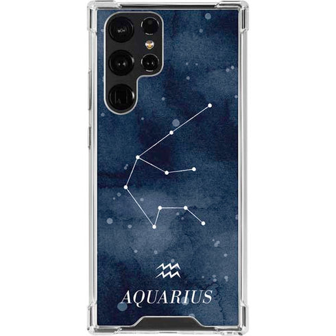 Aquarius Constellation Galaxy S24 Ultra Clear Case