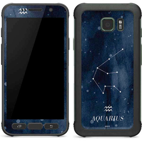 Aquarius Constellation Galaxy S7 Active Skin