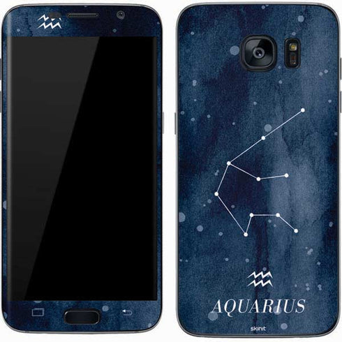 Aquarius Constellation Galaxy S7 Skin