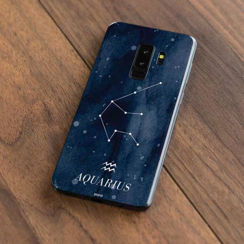 Aquarius Constellation Galaxy S9 Plus Skin
