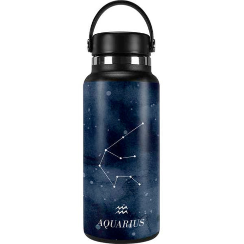 Aquarius Constellation Hydro Flask 32oz Wide Mouth Skin