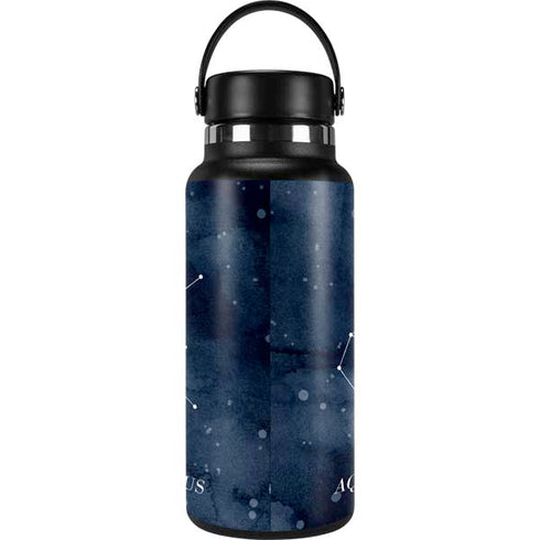 Aquarius Constellation Hydro Flask 32oz Wide Mouth Skin