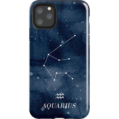 Aquarius Constellation iPhone 11 Pro Max Impact Case