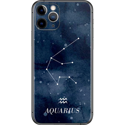 Aquarius Constellation iPhone 11 Pro Skin
