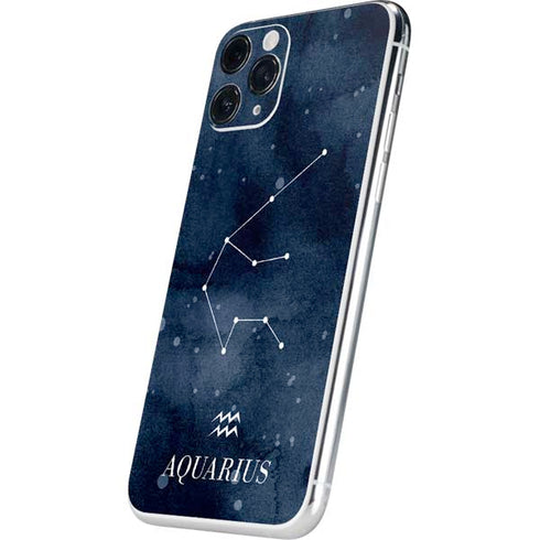 Aquarius Constellation iPhone 11 Pro Skin