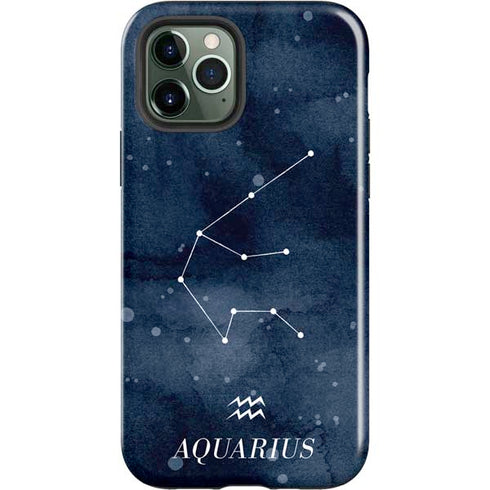 Aquarius Constellation iPhone 12 Pro Max Impact Case