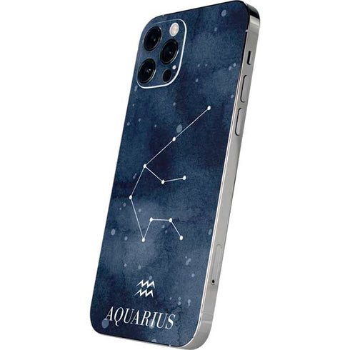 Aquarius Constellation iPhone 12 Pro Max Skin