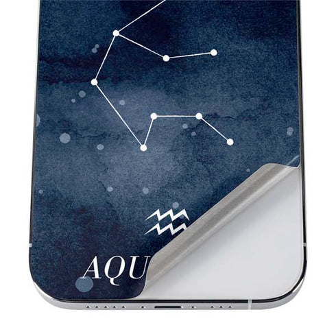 Aquarius Constellation iPhone 12 Pro Skin