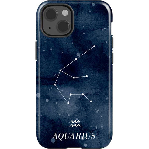Aquarius Constellation iPhone 14 Impact Case