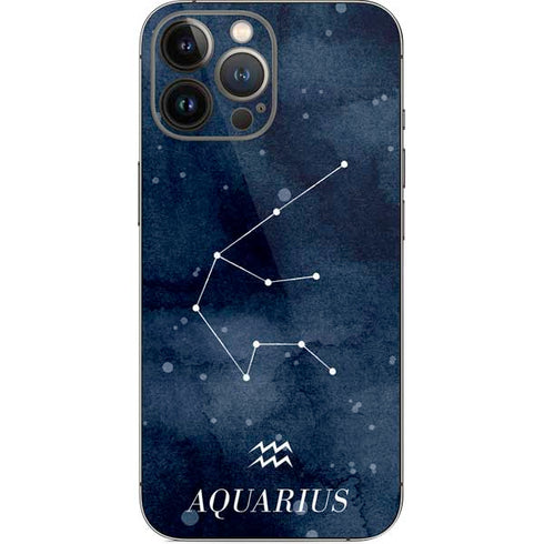 Aquarius Constellation iPhone 14 Pro Max Skin