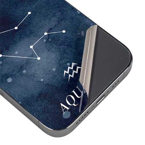 Aquarius Constellation iPhone 14 Pro Skin