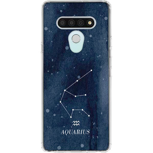 Aquarius Constellation LG Stylo 6 Clear Case