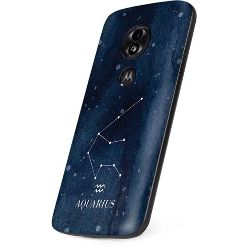 Aquarius Constellation Moto E5 Play Skin