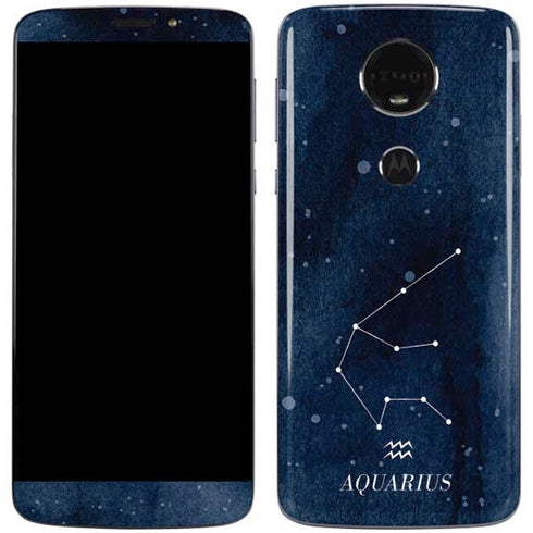 Aquarius Constellation Moto E5 Plus Skin