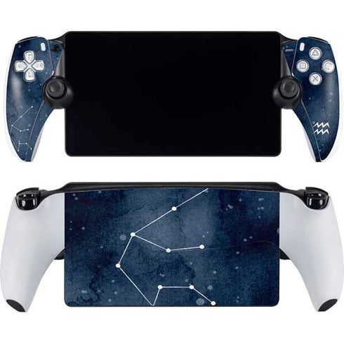 Aquarius Constellation PlayStation Portal Remote Player Skin