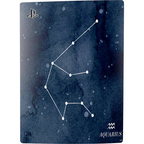 Aquarius Constellation PS5 Digital Edition Console Skin