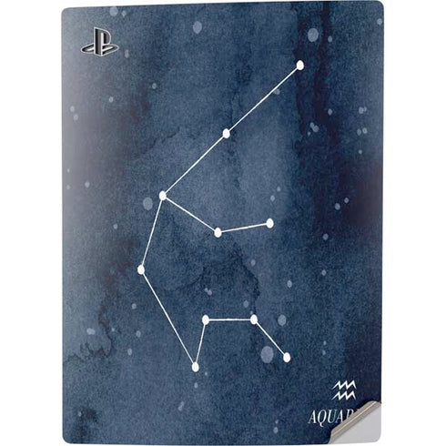 Aquarius Constellation PS5 Digital Edition Console Skin