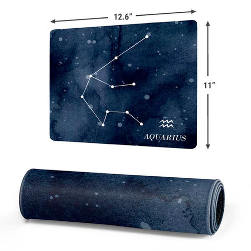 Aquarius Constellation Gaming Mouse Pad