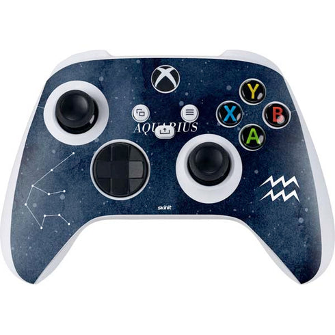 Aquarius Constellation Xbox Series S Controller Skin
