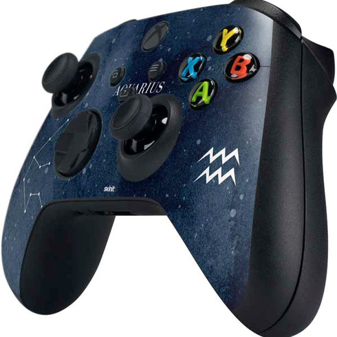 Aquarius Constellation Xbox Series X Controller Skin