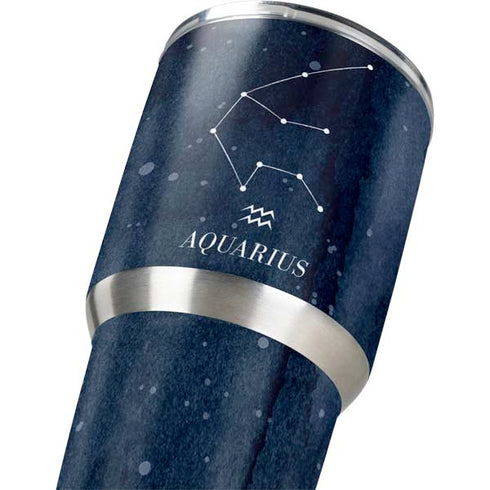 Aquarius Constellation Yeti 30oz Rambler Tumbler Skin
