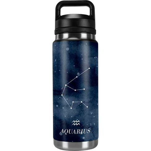 Aquarius Constellation YETI Rambler 26oz Bottle Skin