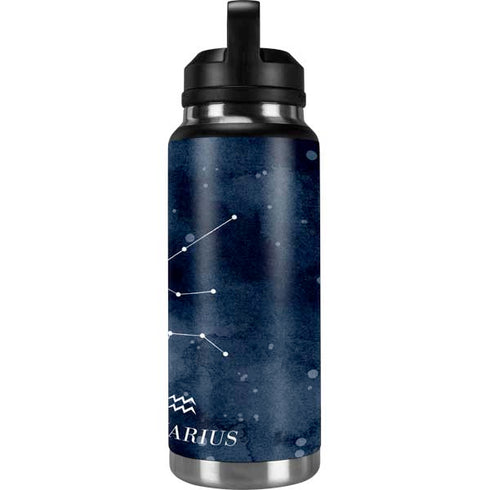 Aquarius Constellation YETI Rambler 36oz Bottle Skin