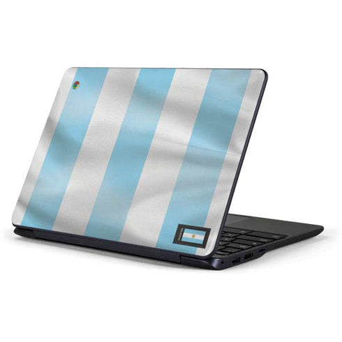 Argentina Soccer Flag Samsung Chromebook Skin